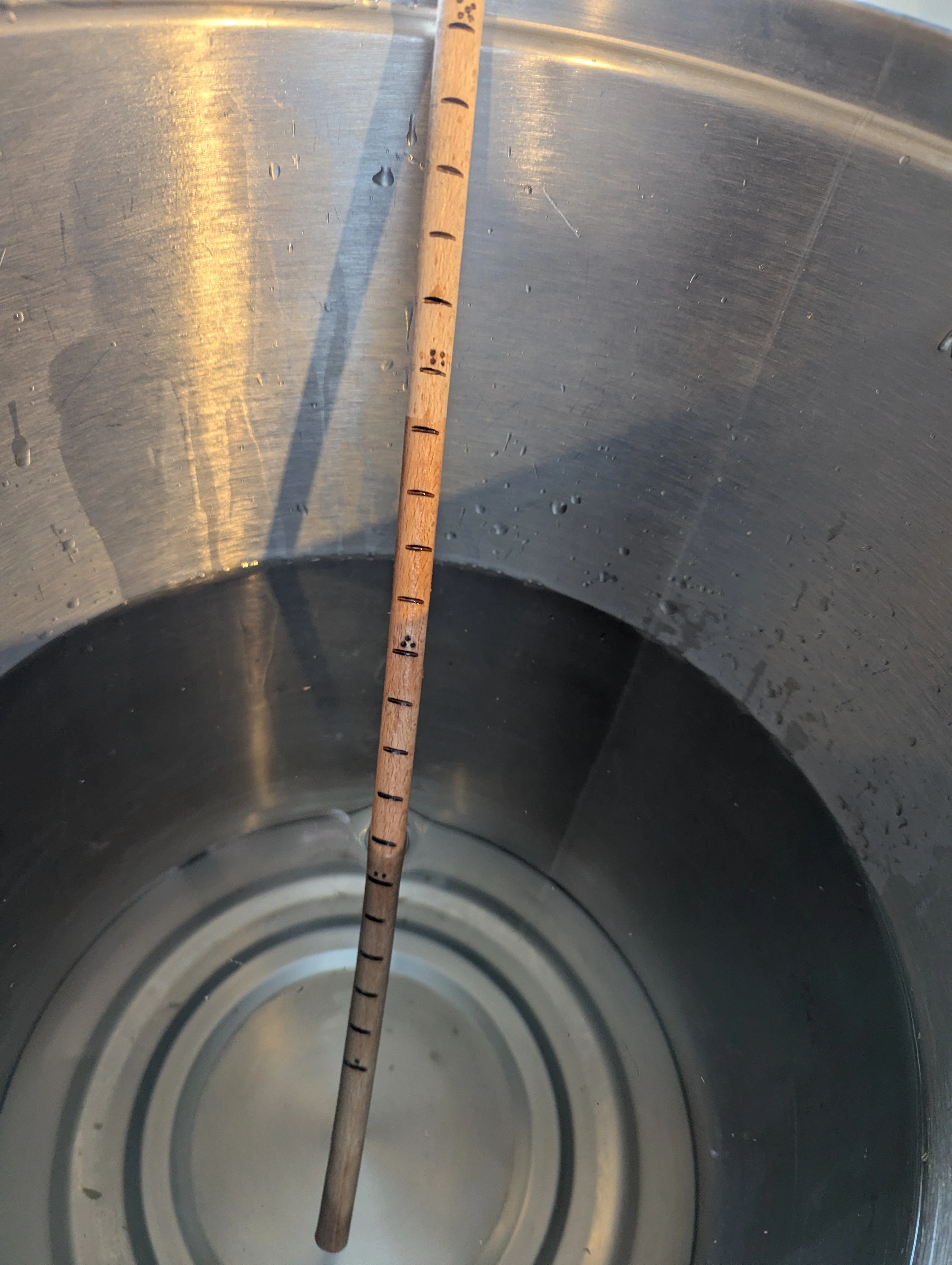 a photograph of the measuring stick